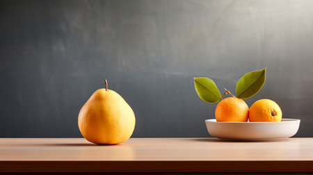 Photo of Casava on a minimalist tableの素材