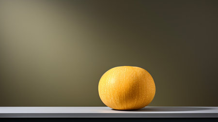 Photo of Melon on a minimalist tableの素材