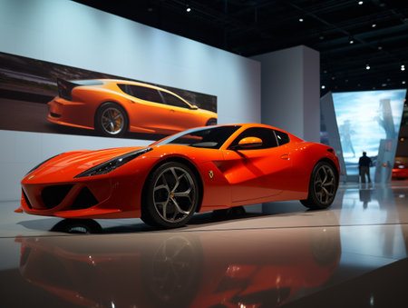 Crossover car exhibitionの素材