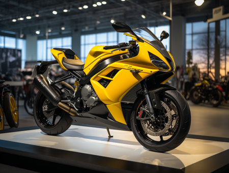 EICMA, international motorcycle exhibition in Milan.の素材