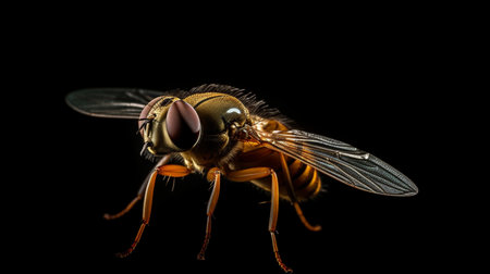 Photo of Horsefly isolated on white backgroundの素材