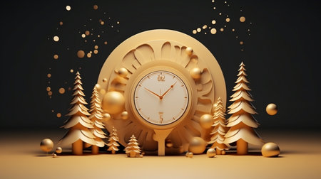 beautiful design of new year eve conceptの素材