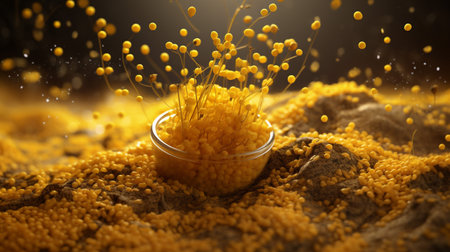 Photo of mustard seedの素材