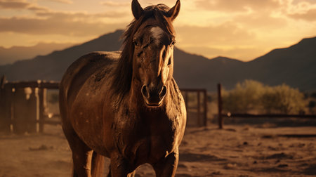 Cinematic Photo of Horseの素材