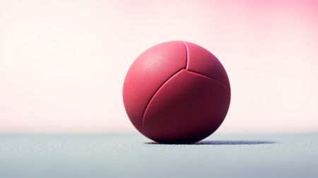 Photo of a Field Hockey Ball isolated on white backgroundの素材