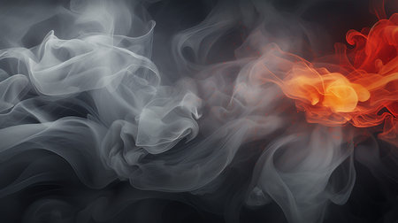 living gray liquid plasma backgroundの素材