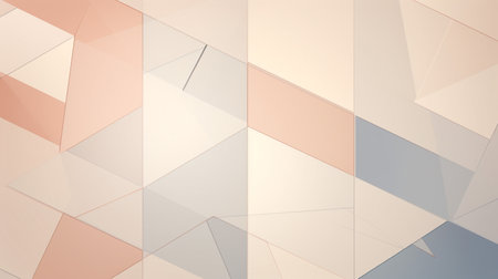 A background with Geometric Outlines in muted tones, offering a modern and clean designの素材