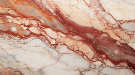 unique marble texture with Crimson, Celadon, Wheat colorsの素材