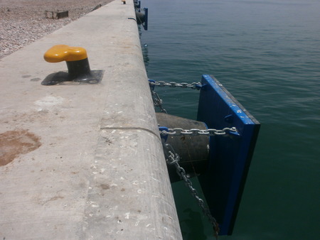 Bollard and Fendersの写真素材