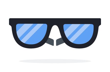 3d glasses for virtual reality vector flat isolatedのイラスト素材