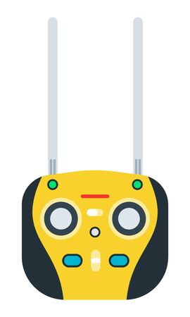 Remote Control Drone vector icon flat isolated.のイラスト素材