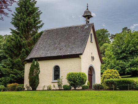 The Schoenstatt Shrine at Campsie Glen in Scotland which is modelled on the original shrine at Schoenstatt in Germany.の写真素材