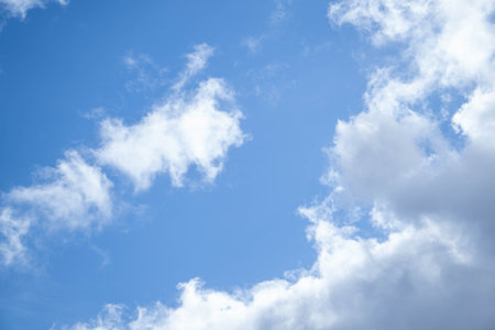 blue sky white clouds for sky replacements