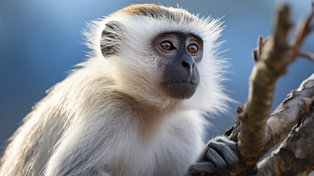 Vervet monkey (Cercopithecus kirkii)の素材
