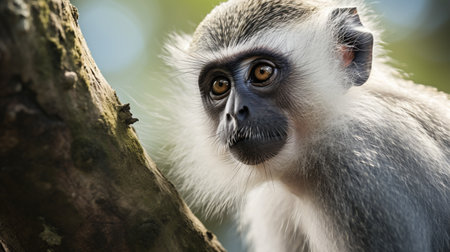 Vervet monkey (Chlorocebus pygerythrus)の素材