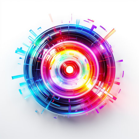 Abstract technology background. Futuristic interface. Vector illustration for your designの素材