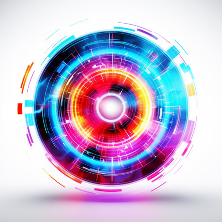 Abstract technology background. Vector illustration. Eps 10. RGB EPS 10の素材