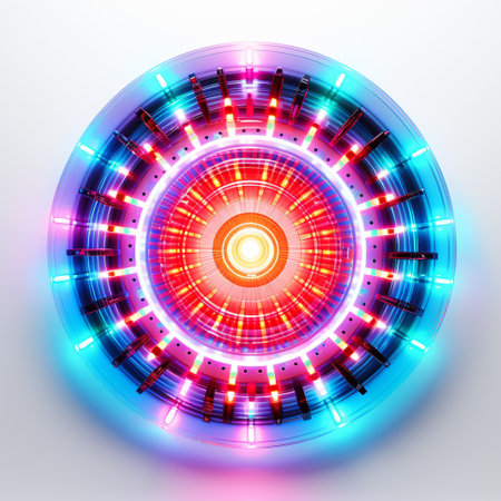 Abstract technology background. Futuristic interface. Vector illustration for your designの素材