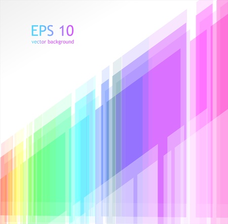 Abstract rainbow background and textのイラスト素材