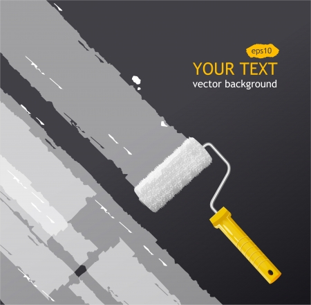 grey paint backgroundのイラスト素材