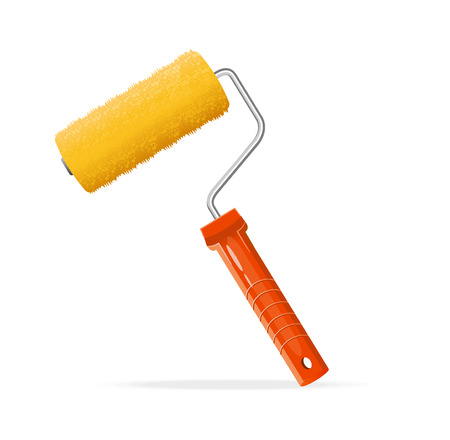 paint Isolated on whiteのイラスト素材