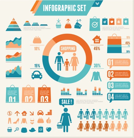 Infographics Elements. のイラスト素材