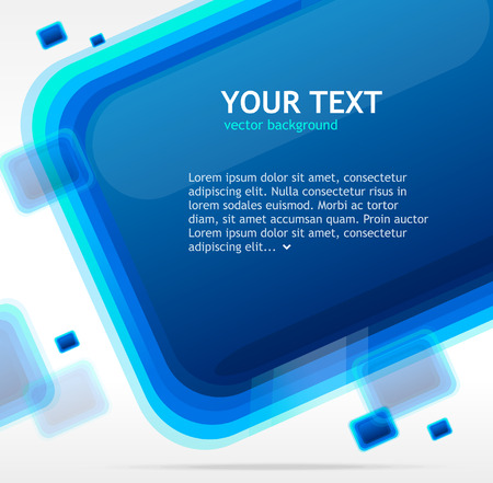 Abstract speech bubbleのイラスト素材