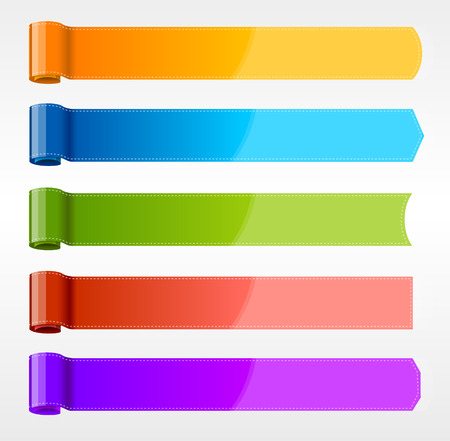 Vector banners setのイラスト素材