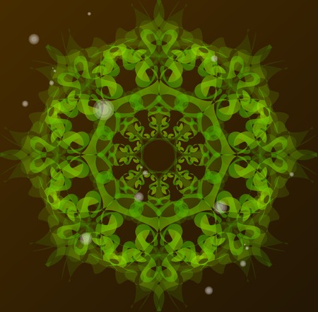 Blue vector ornament for textのイラスト素材