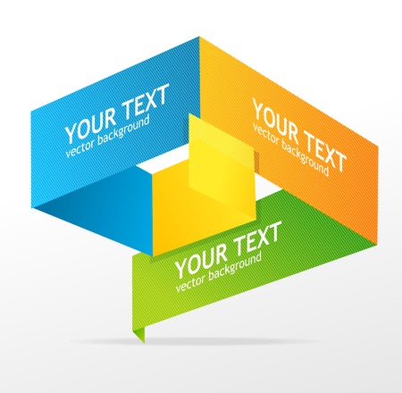 Vector speech templates for textのイラスト素材