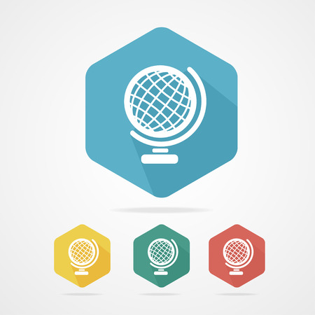 globe iconのイラスト素材