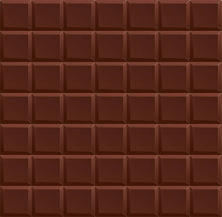 Vector illustration Dark Chocolate Background isolated seamlessのイラスト素材