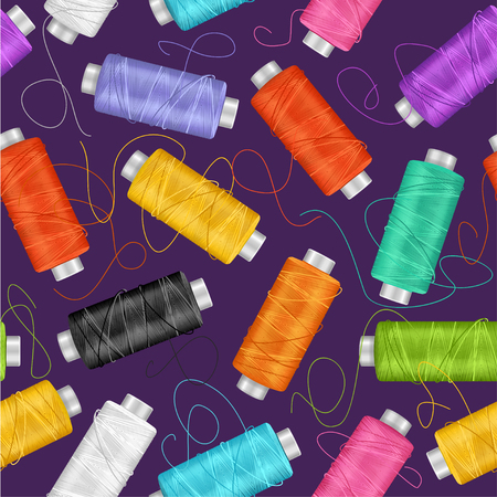 Sewing Background Pattern for Advertising. Vector illustrationの写真素材