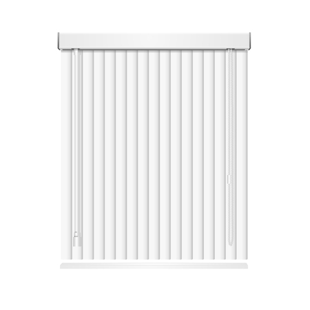 Realistic Jalousie Roller Shutters Blind.のイラスト素材