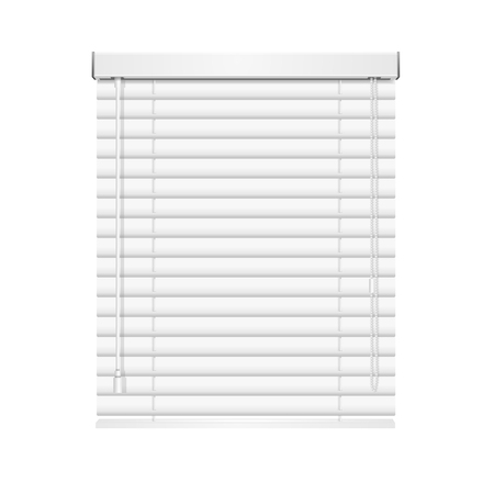 Realistic Jalousie Roller Shutters Blind.のイラスト素材