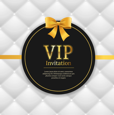Quilted Invitation Card. Vectorのイラスト素材