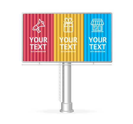 Concept of Business Infographic which can be used for Banners, Cards or Billboardsのイラスト素材