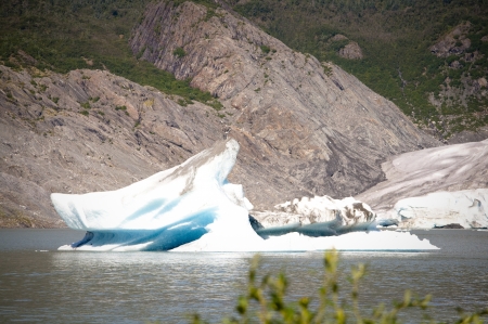 Glacier in Alaskaの写真素材