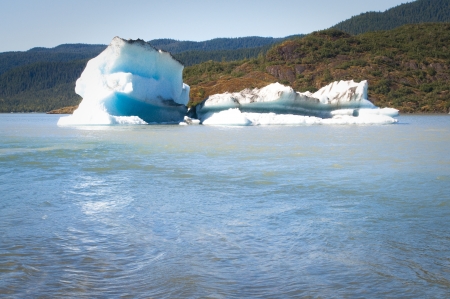 Glacier in Alaskaの写真素材