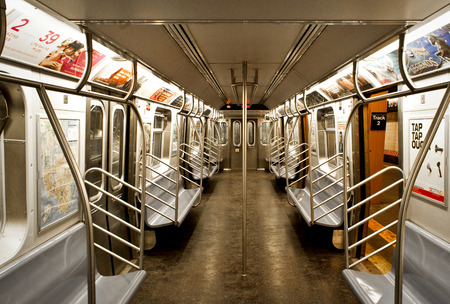 New York subwayのeditorial素材