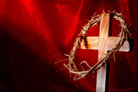 Christianity, Resurrection of Jesus Christ and Christian holiday of Easter concept with a bright...