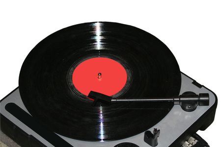 Vintage turntable.