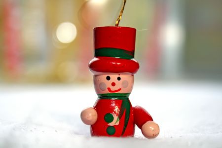 Christmas figurine.の写真素材