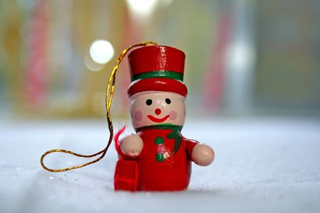 Christmas figurine.の写真素材