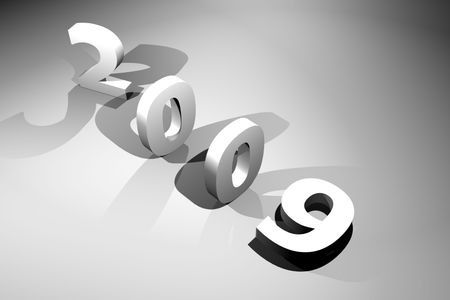 New year 2009.の写真素材