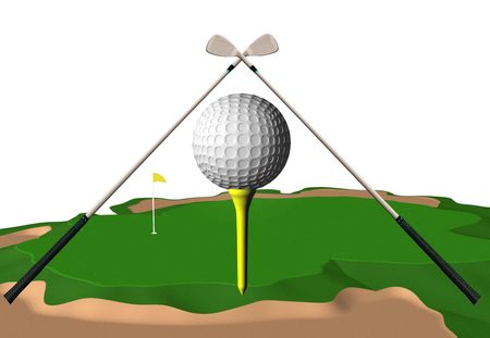 Golf.の写真素材