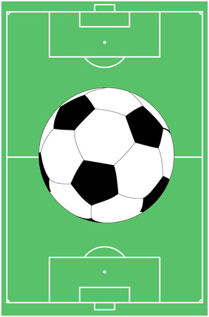 Soccer ball.のイラスト素材