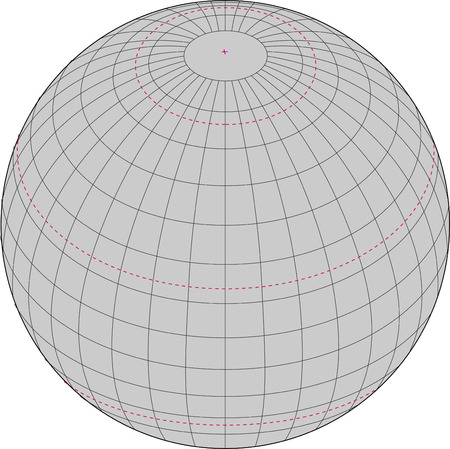 Wireframe globe.のイラスト素材