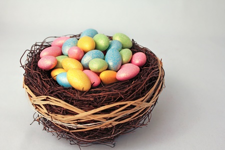 Easter Egg  isolated on white background. 