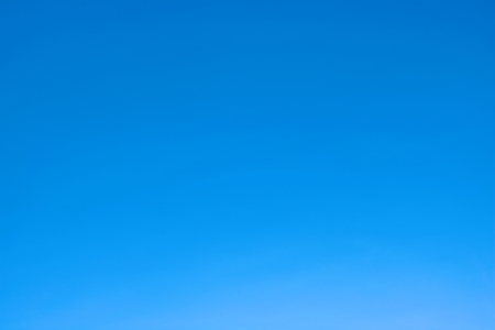 Blue sky is empty in the morningの写真素材